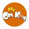 пример раскраски om nom logo