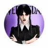 пример раскраски уэнздей аддамс wednesday addams