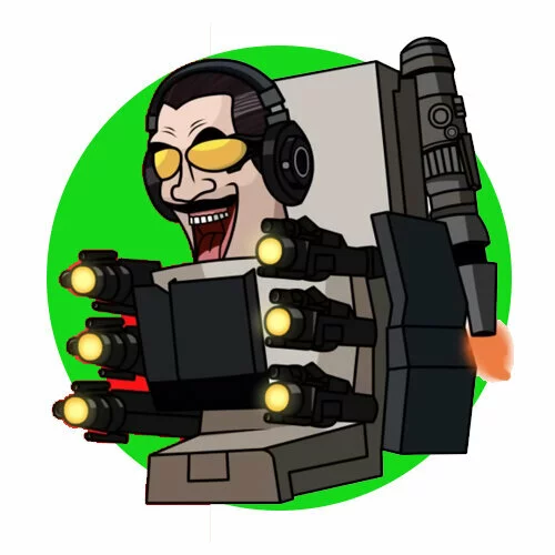 Цветной вариант раскраски g-man