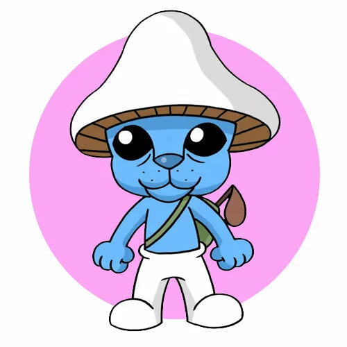 Цветной вариант раскраски шайлушай