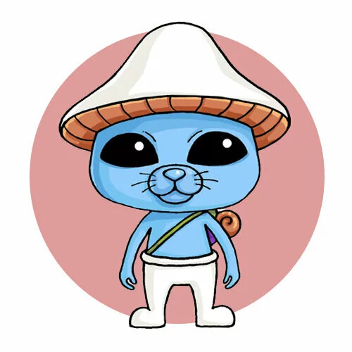 Цветной вариант раскраски шайлушай мем