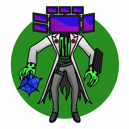 Цветной вариант раскраски титан pc мэн