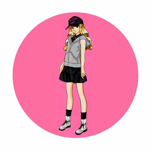 Цветной вариант раскраски цветная бумажная кукла с осенней одеждой