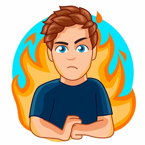 Цветной вариант раскраски влад а4 наклейка