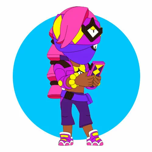 Цветной вариант раскраски яростная тара браво старс