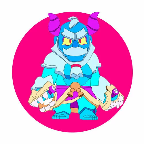 Цветной вариант раскраски йети сэм браво старс