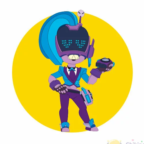 Цветной вариант раскраски эмз диджей 3.m.z браво старс