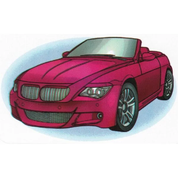 Цветной пример раскраски бмв х6 купе