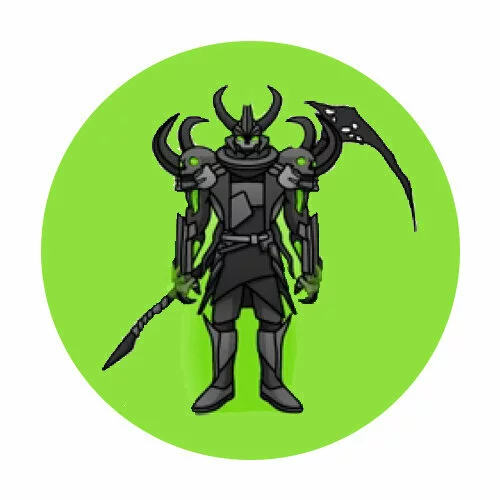 Цветной вариант раскраски некромант скибиди туалет