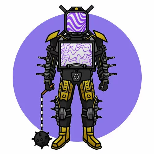 Цветной вариант раскраски титан тв-мен скибиди туалет