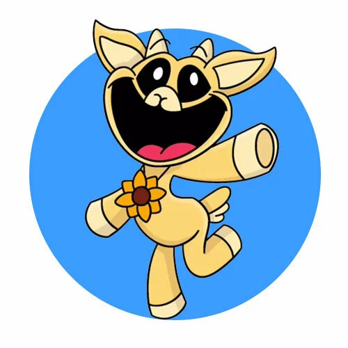 Цветной вариант раскраски улыбающиеся твари faire fawn