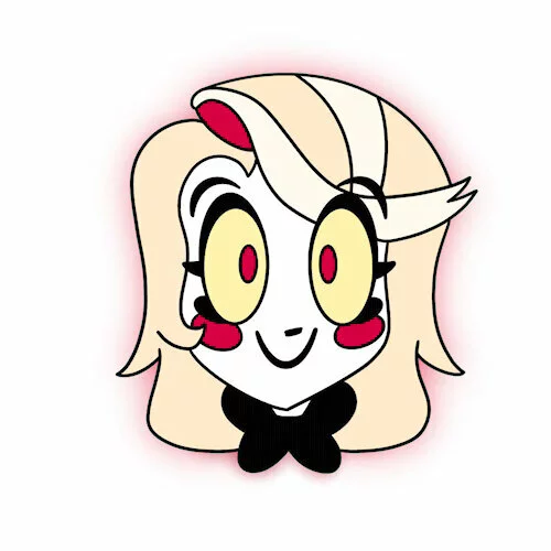 Цветной вариант раскраски charlie morningstar