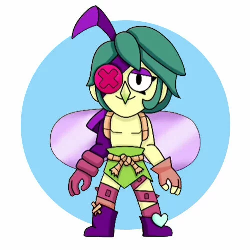 Цветной вариант раскраски анджело браво старс