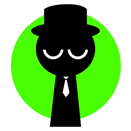 Цветной вариант раскраски спрунки