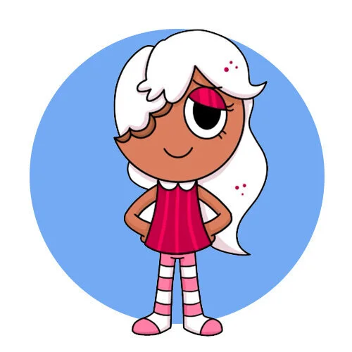 Цветной вариант раскраски джинджер мир денди