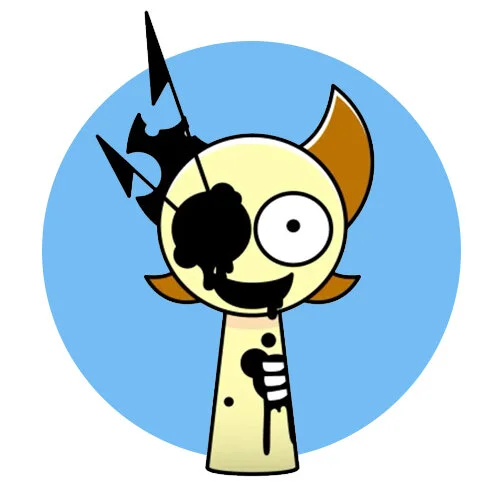 Цветной пример раскраски брокер спрунки