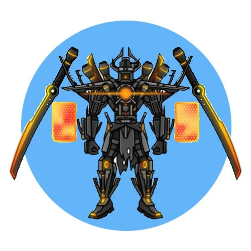 Цветной вариант раскраски боевая броня сонар титат скибиди
