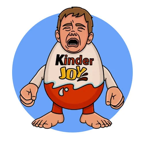 Цветной пример раскраски маа мауу киндерджой