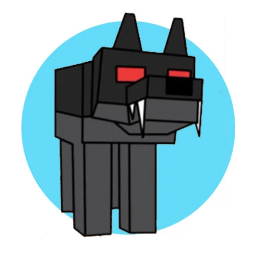 Цветной пример раскраски 99 ночей в лесу опасный волк