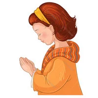 Цветной вариант раскраски девочка на пасху христос воскрес