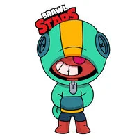 Цветной вариант раскраски боец леон