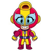 Цветной пример раскраски макс крутой