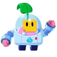 Цветной вариант раскраски спраут