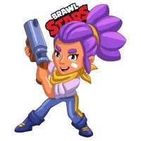 Цветной вариант раскраски скин шелли