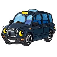 Цветной вариант раскраски из англии