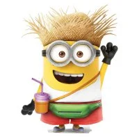 Цветной вариант раскраски дейв турист из 3 части мультика