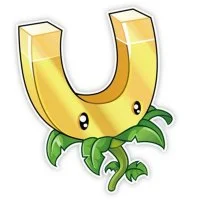 Цветной вариант раскраски золотой магнит