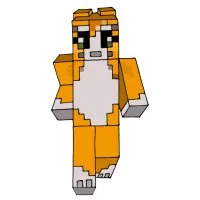 Цветной пример раскраски stampylongnose стэмпи