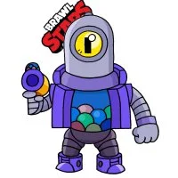 Цветной вариант раскраски рико обычный боец (rico)