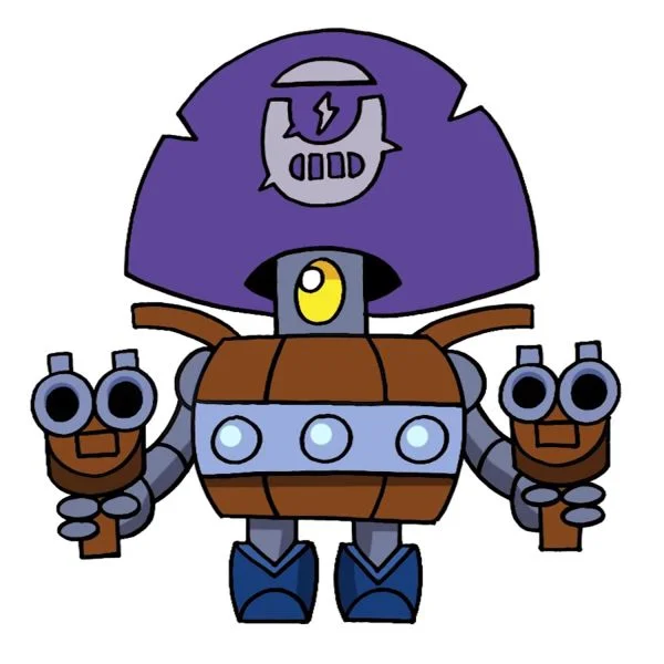 Цветной вариант раскраски боец дэррил