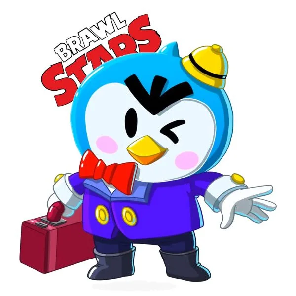 Цветной вариант раскраски скин мистер пи, mr. p