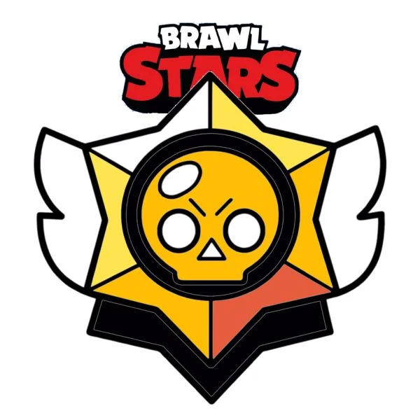 Цветной пример раскраски логотип эмблема