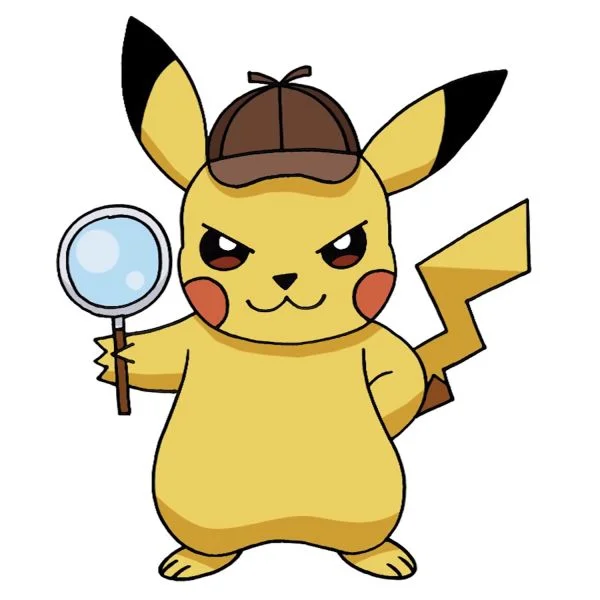 Цветной пример раскраски детктив