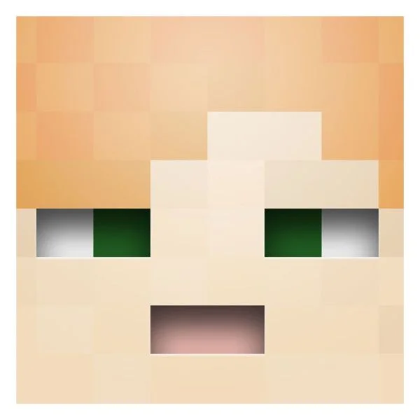 Цветной вариант раскраски маска алекс