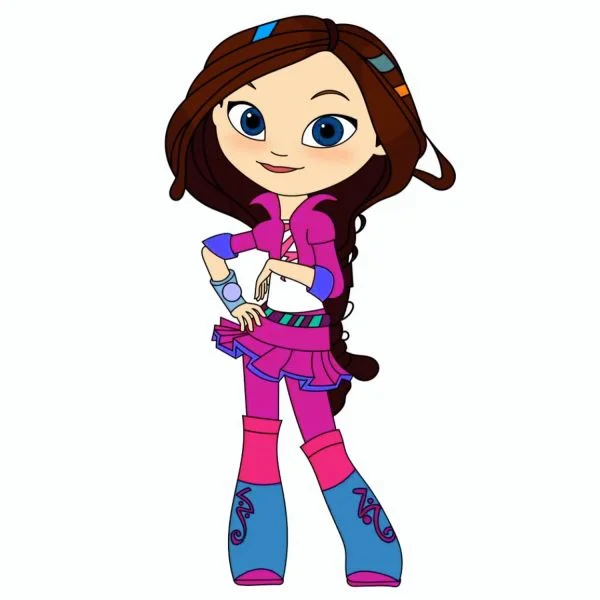 Цветной вариант раскраски лидер варя