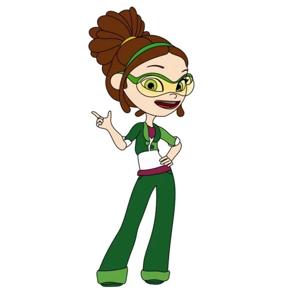 Цветной вариант раскраски маша молодец