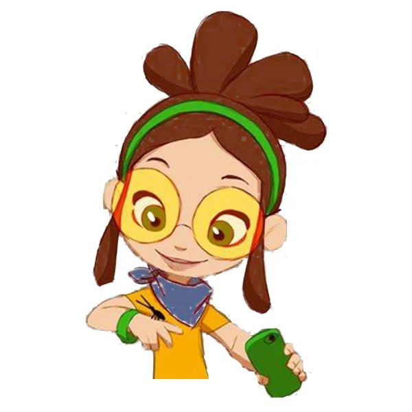 Цветной пример раскраски портрет маши