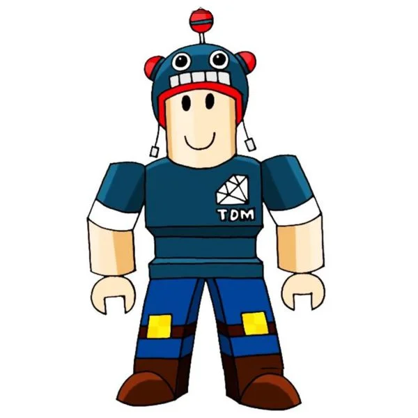 Цветной вариант раскраски dan tdm