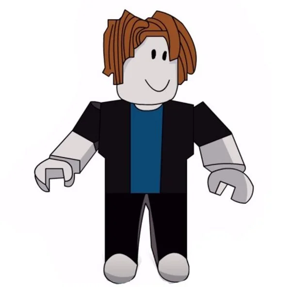 Цветной вариант раскраски персонаж игры бекон