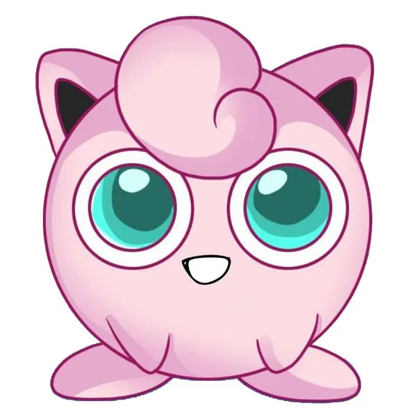 Цветной пример раскраски джиглипафф