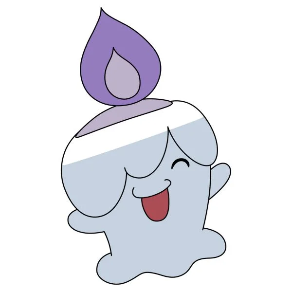 Цветной пример раскраски литвик