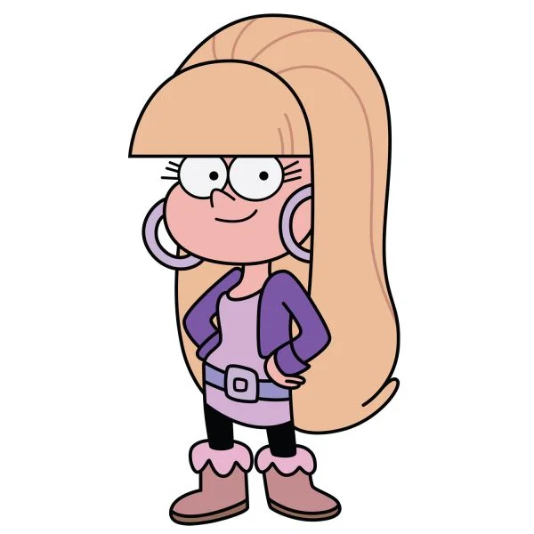 Цветной вариант раскраски яркая пасифика нортвест