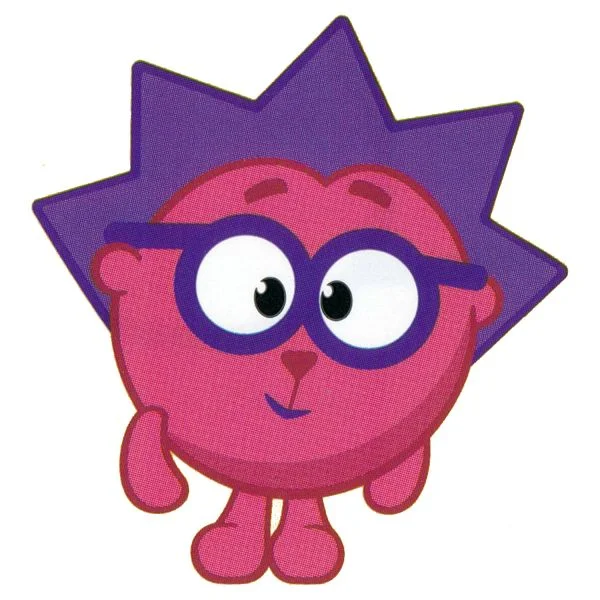 Цветной пример раскраски скромный ежик | смешарики