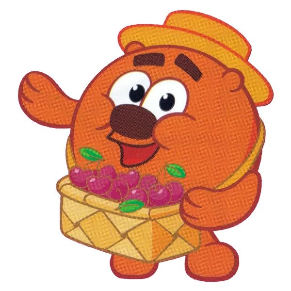 Цветной вариант раскраски копатыч | смешарики