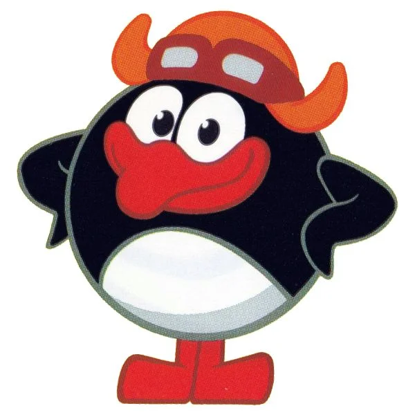 Цветной вариант раскраски пин | смешарики