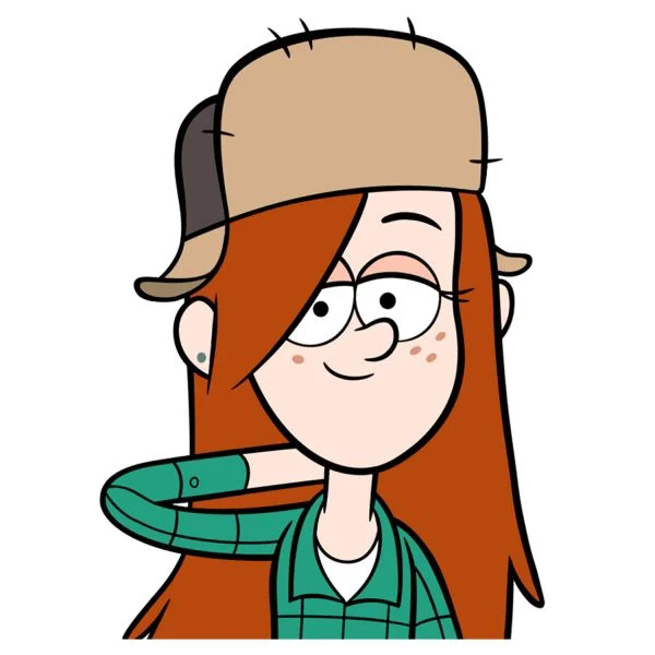 Цветной пример раскраски венди кордрой портрет